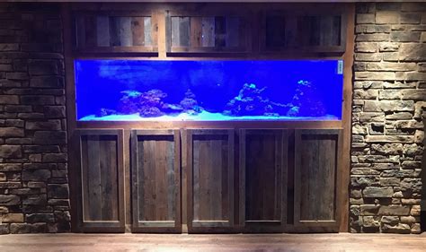 Built In 400 Gallon Reef Tank Aquarium Acrylic Aquarium Glass Aquarium