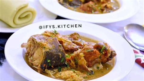 How To Make Ofe Nsala White Soup Authentic Nsala Soup Cook With Me