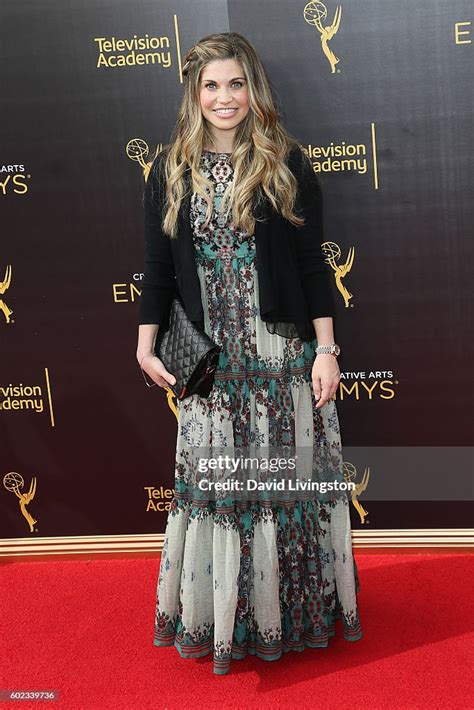 Actress Danielle Fishel Attends The 2016 Creative Arts Emmy Awards