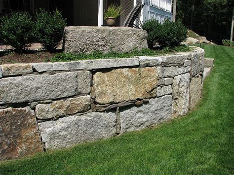 Reclaimed Granite Block Retaining Wall Flickr Photo Sharing Types