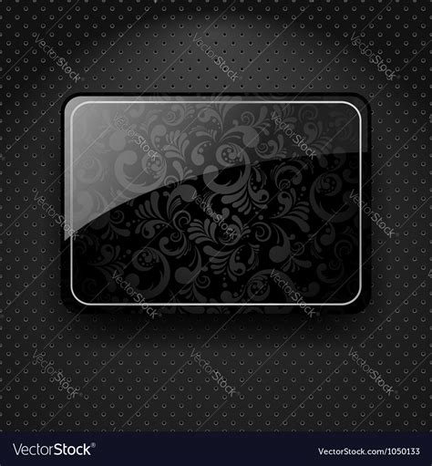 Abstract Glossy Banner Royalty Free Vector Image