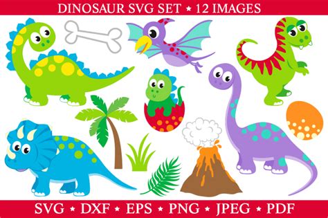 Free Dinosaur Svg Dxf Png Eps Dinosaur Cut Files Trex Svg Crafter File