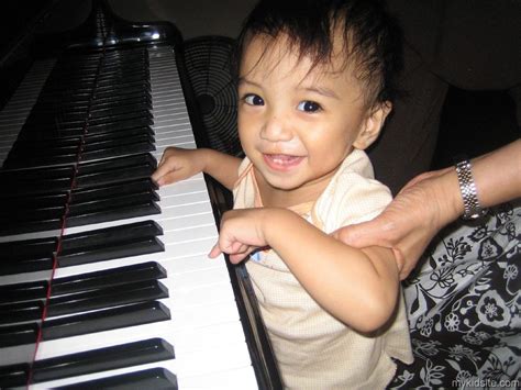 Baby Playing Piano