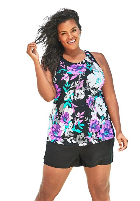 Plus Size Tankini Tops With Built In Bra Online Sale Up To 66 Off