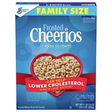 Frosted Cheerios Cereal, Gluten Free, 19.5 oz - Walmart.com - Walmart.com