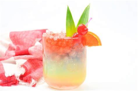 Rainbow Paradise Cocktail Recipe Life Love Liz
