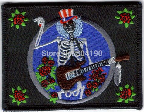 35 Grateful Dead Skeleton And Roses Logo Music Band