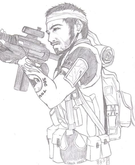 Call Of Duty Ghosts Coloring Pages At