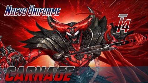 Carnage T4 Fallen Soul Nuevo Uniformegameplay Marvel Future Fight