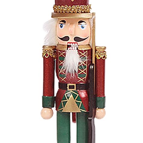 Wood Christmas Nutcracker Figures Soldier Toy Party Outdoor Yard Decor