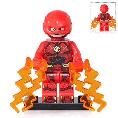 Minifigure Flash Dc Comics Super Heroes Compatible Lego Building Blocks Toys