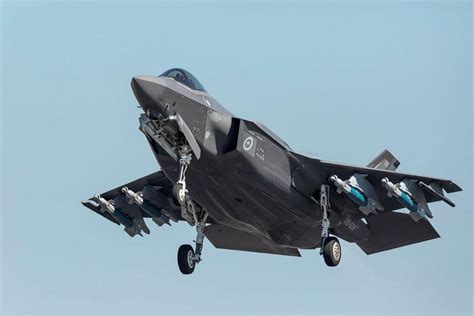 Australian F 35as Fly With Full Weapons Loadout For First Time