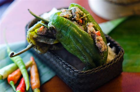 Chargrilled Capsicum Stuffed With Pork Recipe Sbs Food