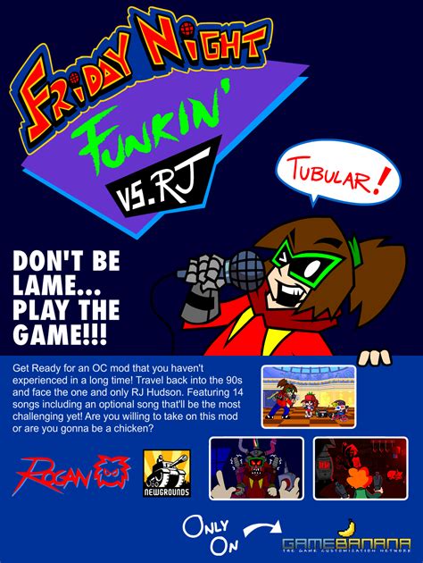 Fnf Vs Rj Promo Poster By Rogan2001 On Newgrounds