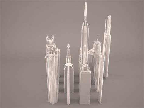 Coruscant Star Wars 3d Modell In Andere 3dexport