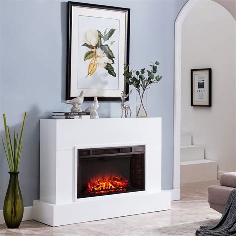 Contemporary Electric Fireplace Options Centsational Style