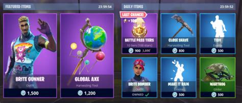 Fortnite chapter 2 season 4 is all about marvel and its heroes, so the landscape has changed dramatically. What are the daily items in the Fortnite shop today? - 30 ...