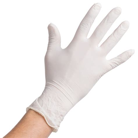 Gloves Latex Powdered Disposable For Food Service Size Large 100pcs