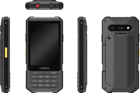 Cyrus Cm17 Outdoor Mobile Phone Black