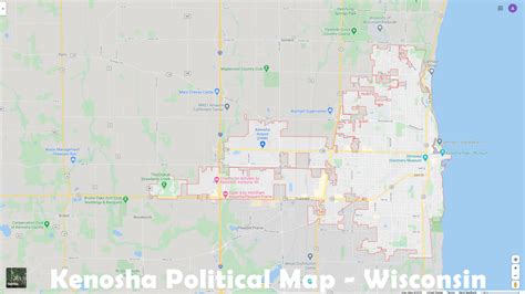 Kenosha Wisconsin Map