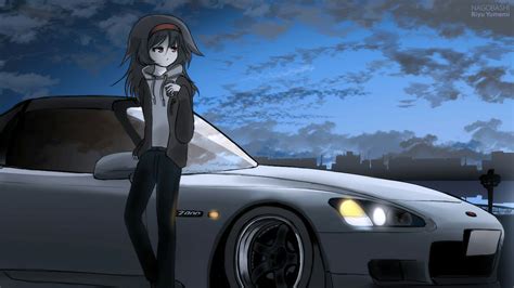 Pin En Anime Girl Car