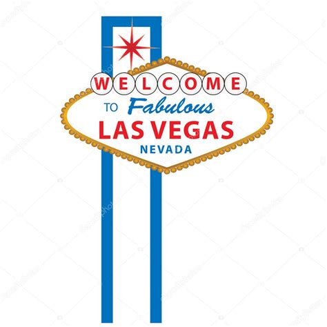 Welcome To Las Vegas Sign — Stock Vector © Soleilc 5984504