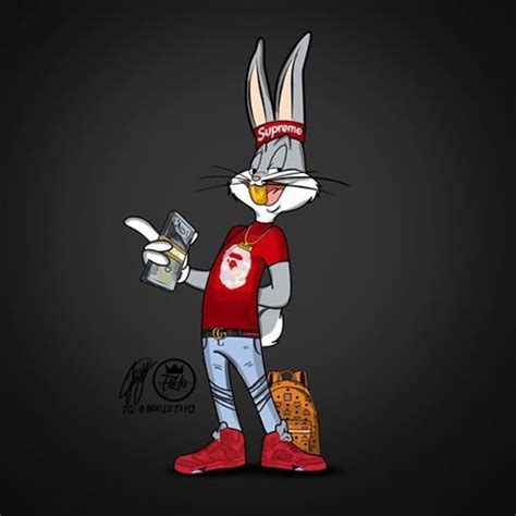 Bugs Bunny Supreme Wallpapers Top Free Bugs Bunny Supreme Backgrounds Wallpaperaccess