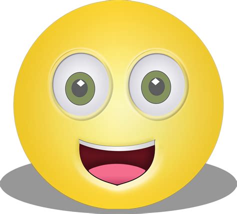 Graphic Smiley Emoticon Surprised · Free Vector Graphic On Pixabay
