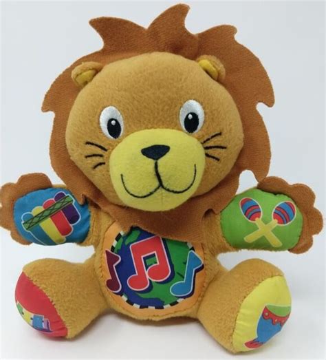 Baby Einstein Music Sounds Plush Lion Developmental Soft Toy 7 See