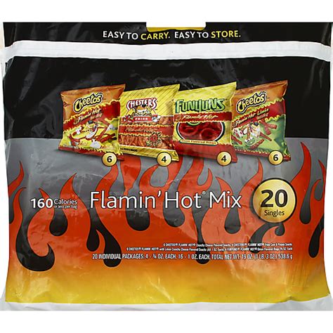 Frito Lay Flamin Hot Mix 20 Ea Shop Pocahontas Iga