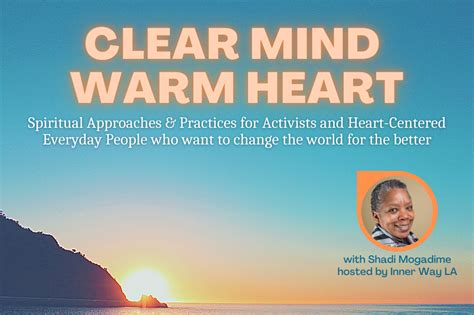Clear Mind And Warm Heart Inner Way La