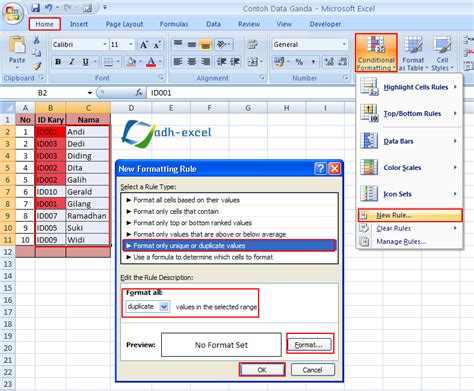 Bagaimana cara mencari data serupa di Excel?
