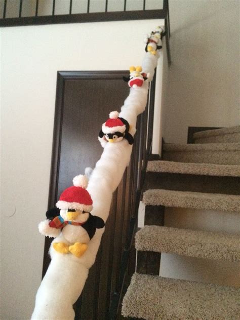 Penguin Snow Hill Banisters Banister Ideas Christmas Banister