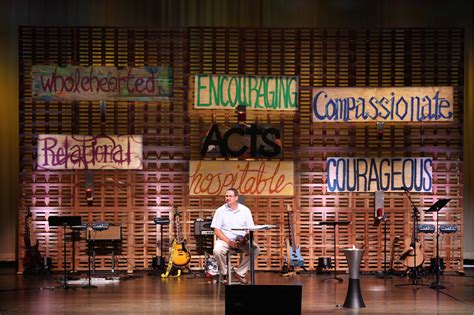 Massive Pallet Wall Church Stage Design Ideas Scenic Sets And Stage