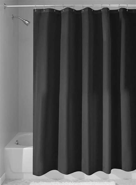 Black Luxury Shower Curtains In 2021 Luxury Shower Curtain Luxury Shower Black Shower Curtains