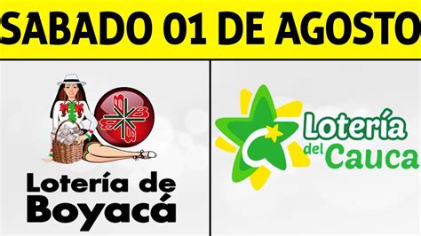 Encuentra aquí los ultimos resultados de la lotería de boyacá. Resultados Lotería de BOYACÁ y CAUCA Sábado 1 de Agosto de ...