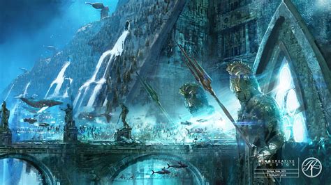 Kc Yan Aquaman 2018 Bridge To Atlantis Concept Art