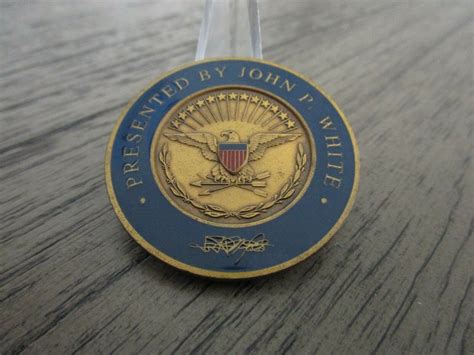 Deputy Secretary Of Defense John P White Challenge Coin 21b Ebay In