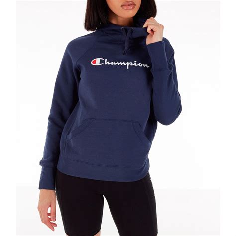 Hoodies And Sweatshirts Womens Champion Powerblend Script Logo Hoodie