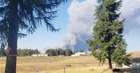 Evacuations Ordered As New Fire Breaks Out In Elk Area The Spokesman