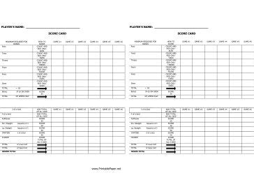 My project is to create a program that runs this dice game that simulates a baseball game. 69 best images about Printable Game Score Sheets on ...