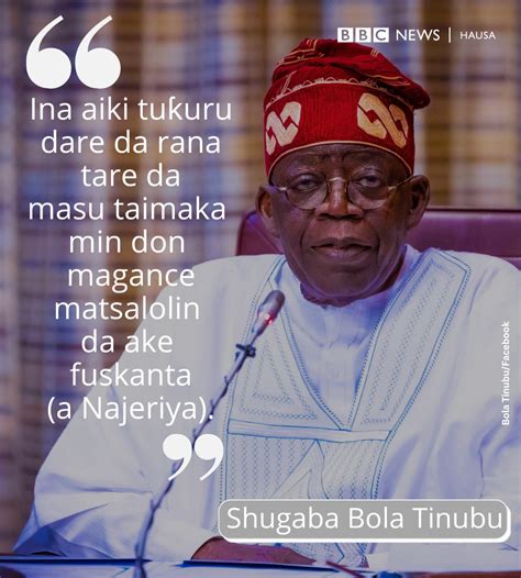 bbc news hausa on twitter a wani ɓangare na murnar bikin babbar sallah shugaba tinubu ya bai