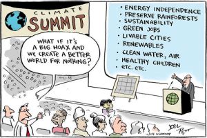Climate Sceptics Cartoon Klimadelegation E V