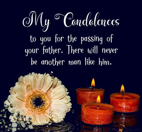 57 Condolence Messages On Death Of Father Wishesmsg