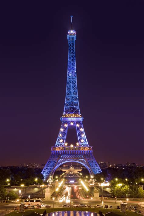 Filetour Eiffel De Nuit Wikipedia