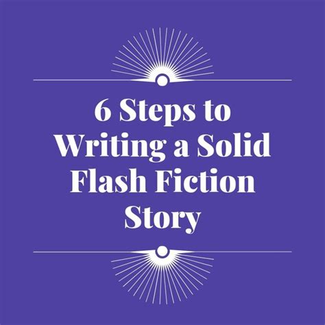 For ross, publishable flash requires adept handling of the form's restraint. 6 Steps to Writing a Solid Flash Fiction Story - HobbyLark ...