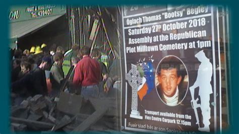 Sinn Féin President Defends Shankill Bomber Commemoration Utv Itv News