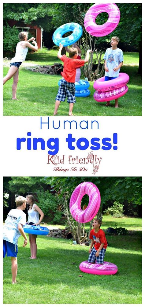 Diy backyard plinko party game. Human Ring Toss Game - A Fun and Easy Summer Outdoor Game ...