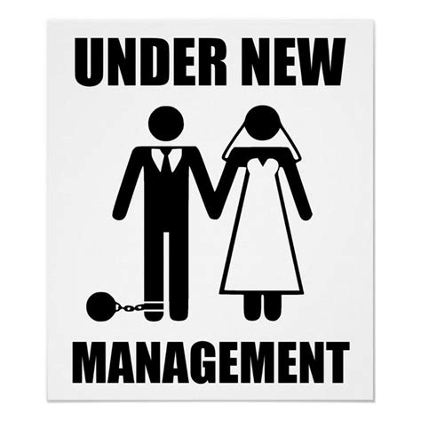 just married under new management poster zazzle just married quotes just married getting