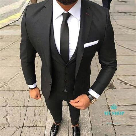 Exclusions & details join now/sign in. Men Wedding Suit Slim Fit 3 Piece Tuxedo Groom Groomsman ...